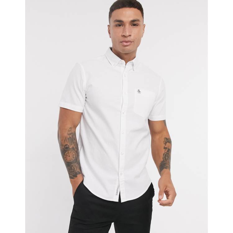 Camisas penguin manga hotsell corta