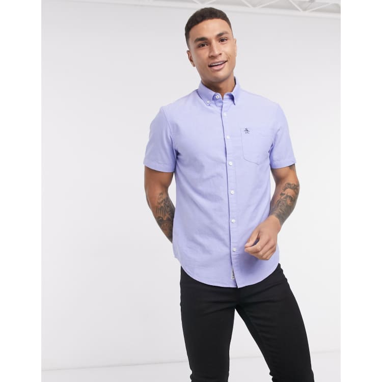 Original Penguin short sleeve core oxford shirt
