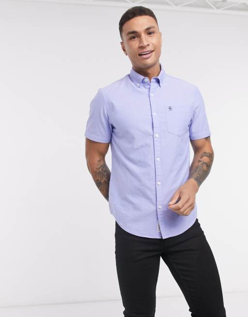 Camisas penguin manga corta store