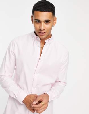 Original Penguin slim fit logo oxford shirt - ASOS Price Checker