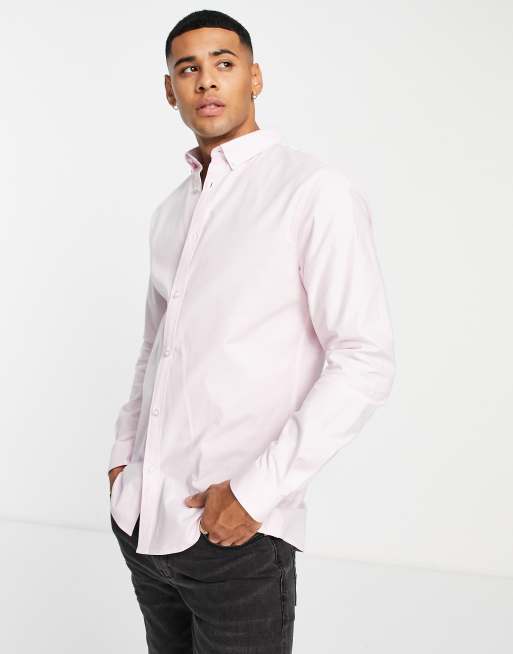 Original Penguin slim fit logo oxford shirt