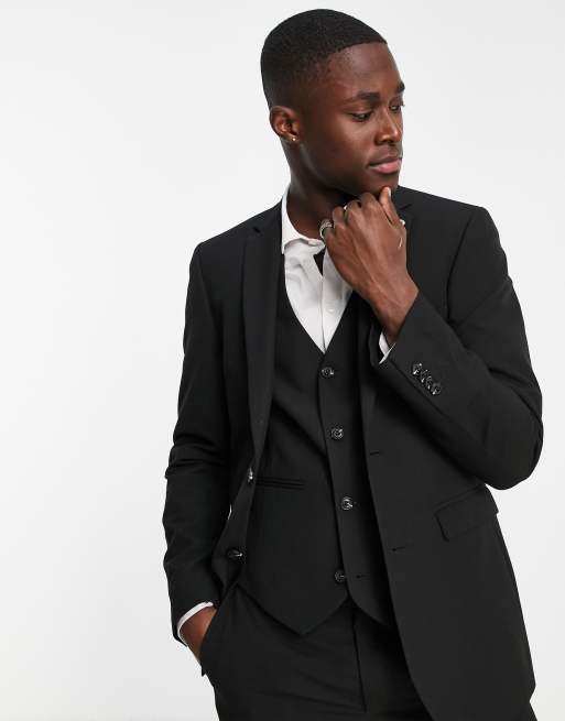 Original Penguin slim fit plain suit jacket | ASOS