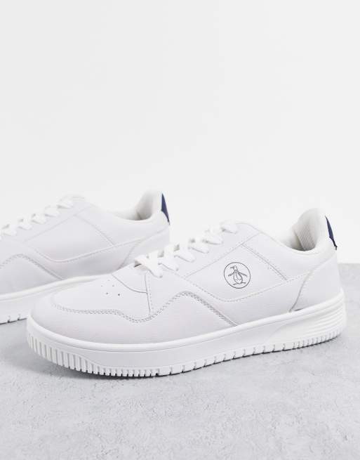 Original Penguin - Sneakers flatform bianche