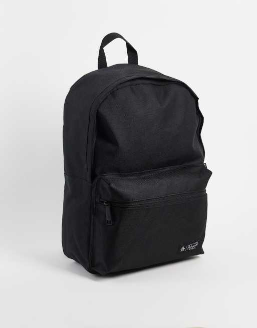 Original Penguin – Svart ryggsäck med logga
