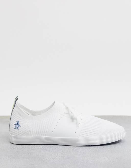 Original Penguin Vita sneakers med snorning ASOS