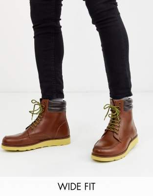 penguin leather boots