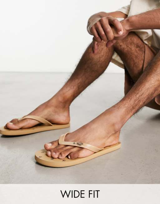 Original Penguin Wide Fit pool side thongs 