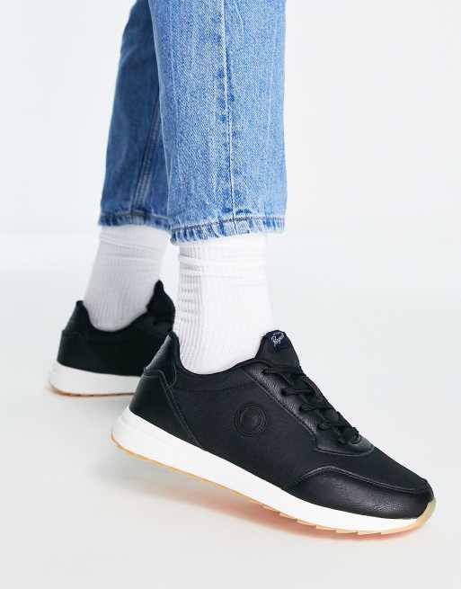 Originale Penguin - Løbesneakers i sort