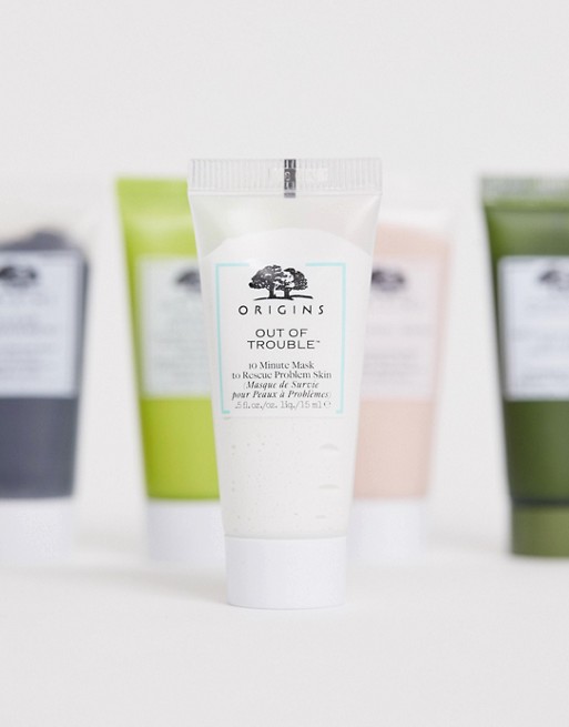 Origins, Origins Out Of Trouble 10 Minute Mask, Origins Out Of Trouble 10 Minute Mask รีวิว, Origins Out Of Trouble 10 Minute Mask ราคา, Origins Out Of Trouble 10 Minute Mask pantip, Origins Out Of Trouble 10 Minute Mask To Rescue Problem Skin, Origins Out Of Trouble 10 Minute Mask To Rescue Problem Skin 15 ml., Origins Out Of Trouble 10 Minute Mask To Rescue Problem Skin 15 ml. มาสก์โคลนสีขาว