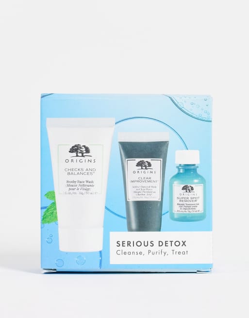 Origins Beauty To Go: Serious Detox Gift Set