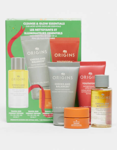 Origins Cleanse And Glow Essentials Our Most-Loved Skincare Essentials - 15% Saving - view 1