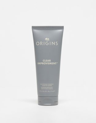 Origins - Clear Improvement Blackhead Clearing Mask-To-Scrub - 2-in-1-Maske und Peeling gegen Mitesser, 75 ml-Keine Farb...