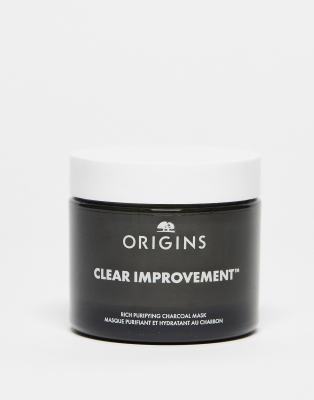 Origins - Clear Improvement - Reichhaltige reinigende Aktivkohle-Maske: 75 ml-Keine Farbe