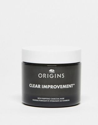 Origins Clear Improvement Rich Purifying Charcoal Mask 75ml-No colour