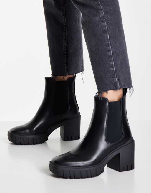 Mid heel sales chelsea boots