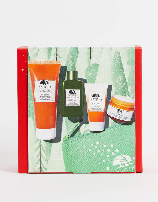 Origins – Gift of Glow Ginzing – Energiespendendes Hautpflege-Geschenkset (35% Rabatt)