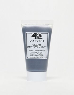 Origins Mini Clear Improvement Active Charcoal To Mask Clear Pores 30ml - ASOS Price Checker