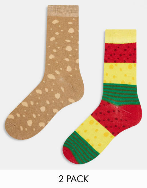 Orrsum Sock Company - Gaveæske med 2 par Quesadilla-sokker