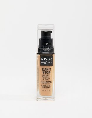 фото Основа под макияж nyx professional makeup cant stop wont stop, стойкость - 24ч-черный цвет