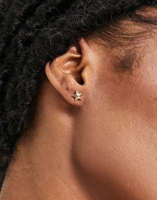 & Other Stories – 2er-Pack Ohrstecker mit Mond und Sternen in goldfarben