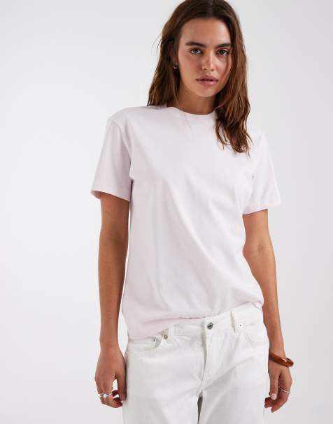& Other Stories - Afslappet sart lyserød T-shirt med korte ærmer - view 1