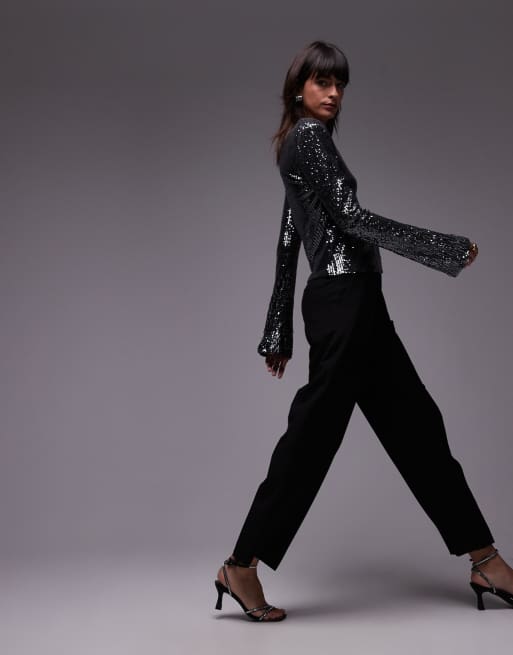 Paris Atelier & Other Stories newest Sequined Velvet Blazer and Pants