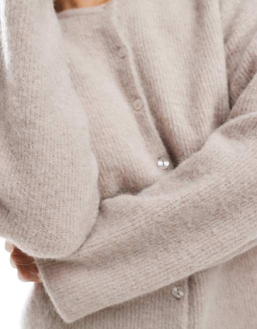 【匿名配送】stein MOLE YARN INSIDEOUT CARDIGAN Amazon.com: Mo Joc Women's Casual High Waist Short Knitted