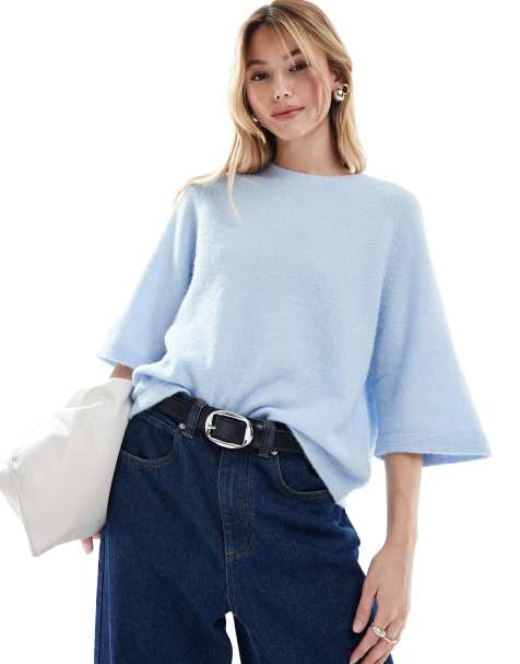 Oversized jumper cheap with belt