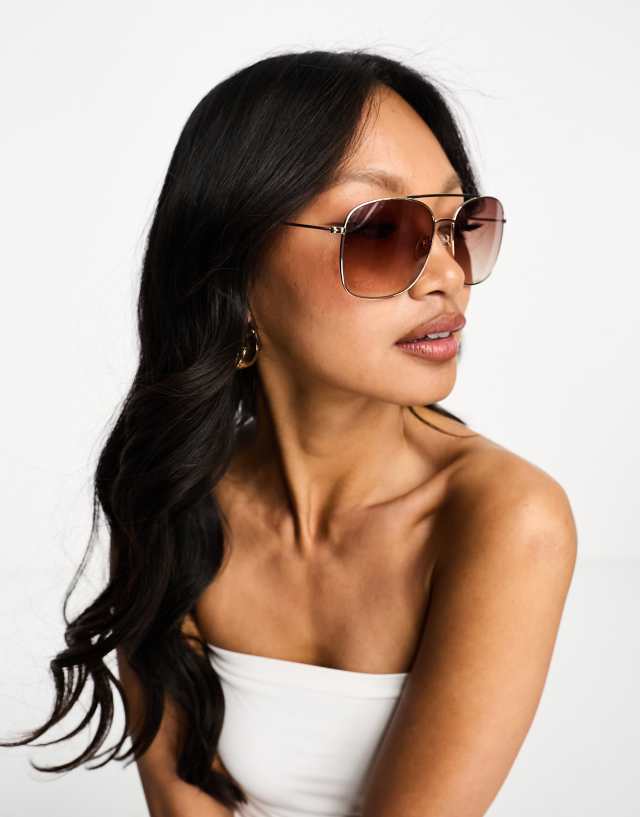 & Other Stories - aviator sunglasses in gold