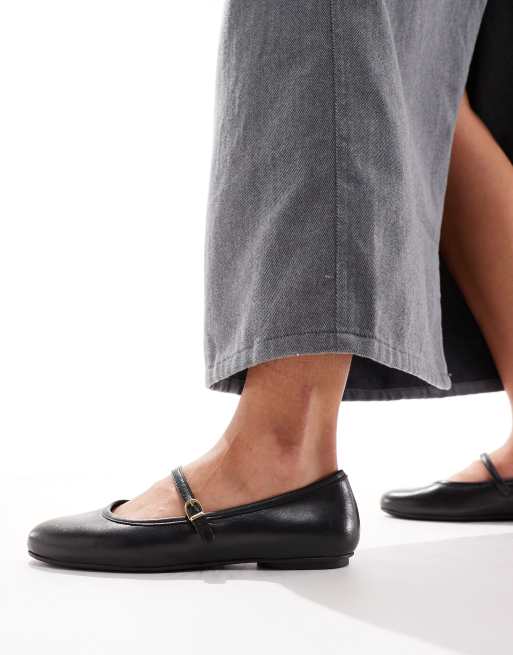 Ballerine nere pelle shop