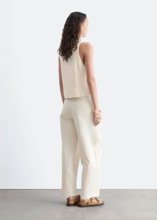 & Other Stories ballongbyxor i off white, 3 av 4
