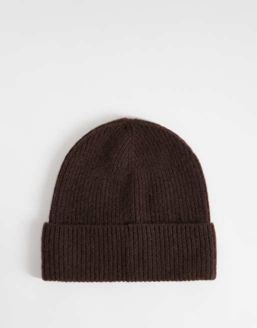 & Other Stories - Beanie van kasjmier in donkerbruin, 3 van 3