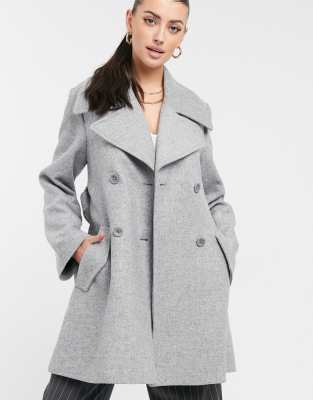 single breasted belted coat