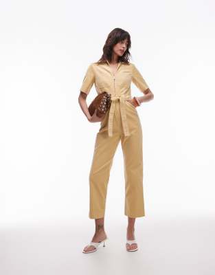 & Other Stories Belted Jumpsuit