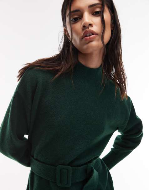 Green Sweater Dresses | Shop at ASOS