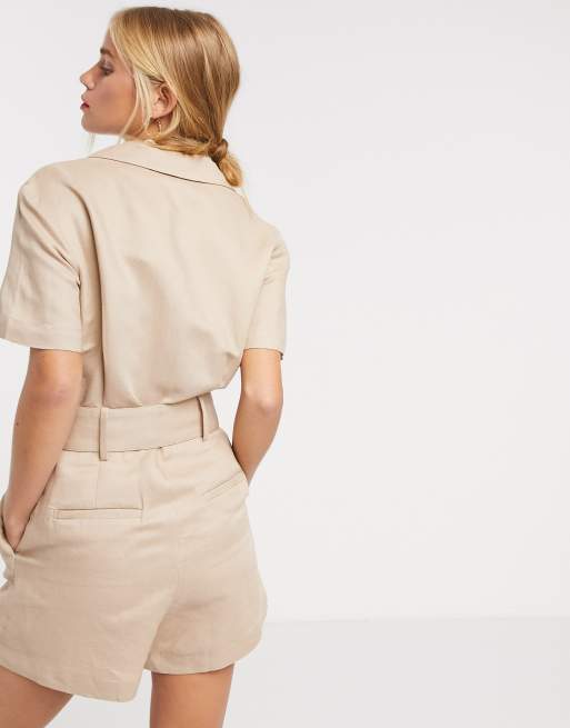 Utility best sale playsuit beige