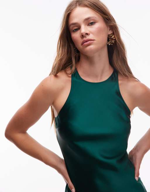 green emerald velvet dress Satin and velvet fringed midi dress dark green 053DD018 – RASARIO