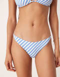 [Other Stories] & Other Stories bikini bottoms in blue stripes 34 Blue stripes