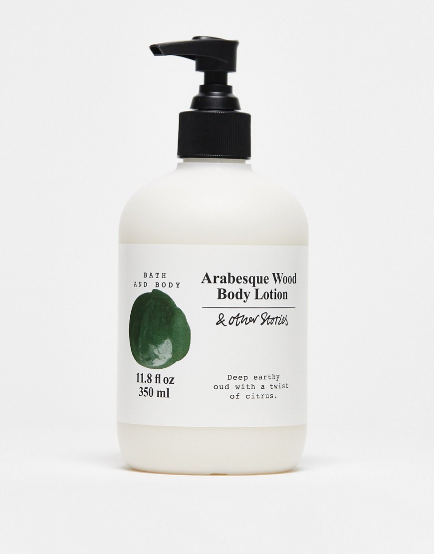 & Other Stories body lotion in arabesque wood-No colour