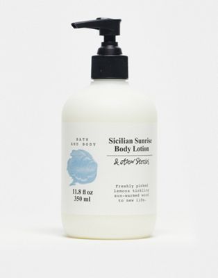 & Other Stories body lotion in Sicilian Sunrise