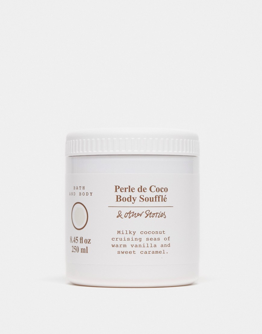 & Other Stories body souffle in perle de coco-White