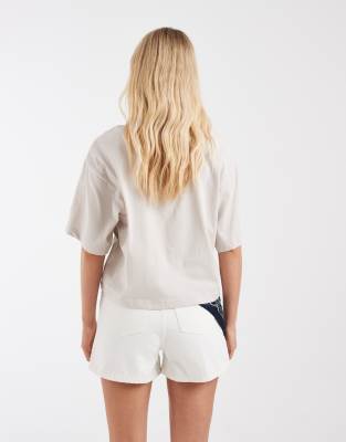 & Other Stories Boxy Oversized T-shirt In Pattern