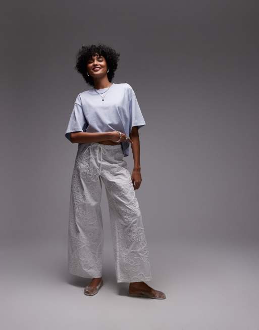 & Other Stories boxy oversized T-shirt in blue
