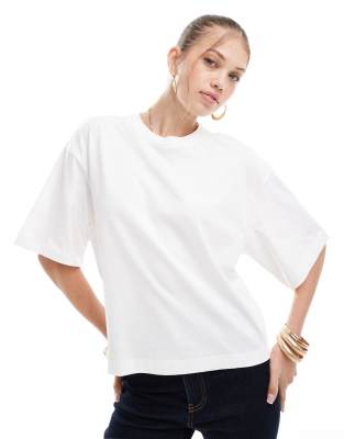 & Other Stories Boxy Oversized T-shirt In White