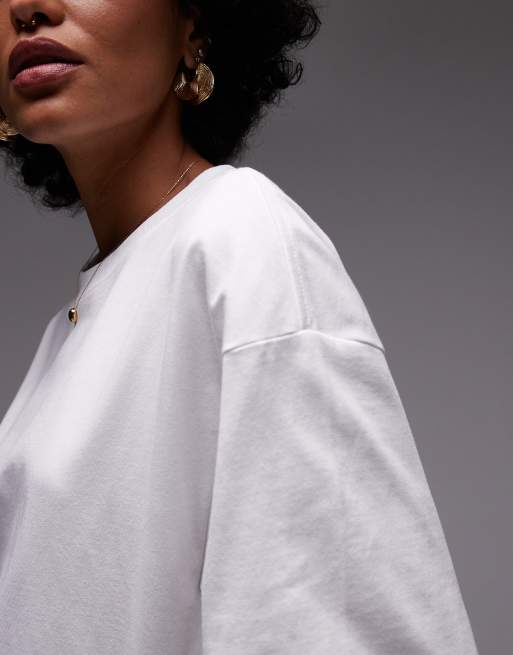 & Other Stories boxy oversized t-shirt in white