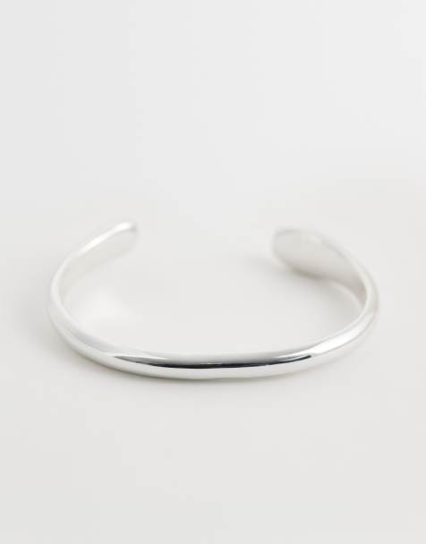 & Other Stories - Bracciale rigido argentato - view 1