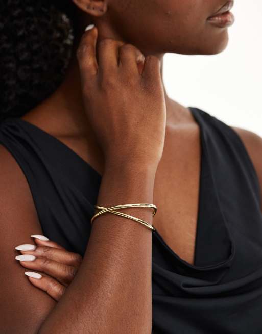& Other Stories - Bracciale rigido color oro