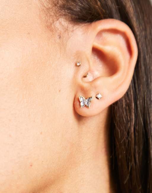 Side deals tops earrings