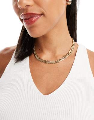 & Other Stories & Other Stories cable chain necklace in gold