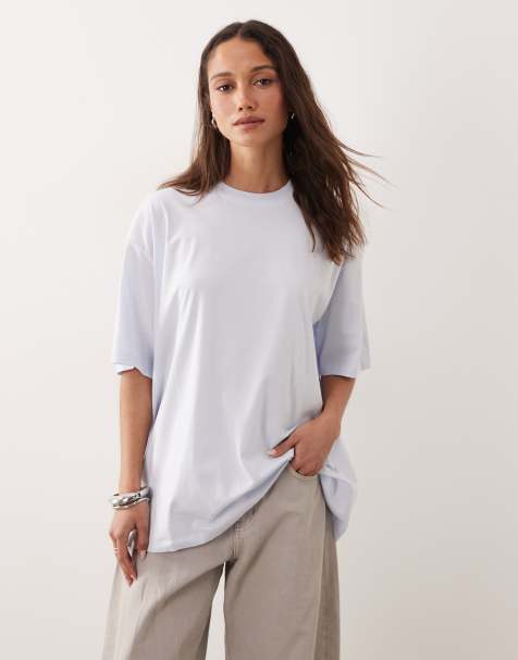 & Other Stories - Camicia boyfriend oversize azzurra - view 1
